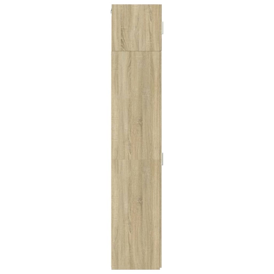 Armario estrecho madera ingeniería roble Sonoma 40x42,5x225