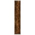 Armario estrecho madera ingeniería roble ahumado 40x42,5x225