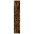 Armario estrecho madera ingeniería roble ahumado 40x42,5x225