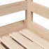 Sofá cama nido con cajones sin colchón 80x200