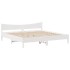 Estructura de cama cajones madera maciza pino blanco 180x200