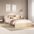 Cama con estantería sin colchón madera maciza de pino