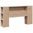 Cama con estantería sin colchón madera maciza de pino