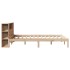 Cama con estantería sin colchón madera maciza de pino