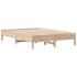 Cama con estantería sin colchón madera maciza de pino
