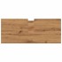 Mueble de baño madera de ingeniería roble artisan 80x33x60