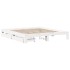 Cama sin colchón madera maciza de pino blanca 180x200