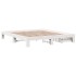 Cama sin colchón madera maciza de pino blanca 180x200