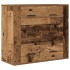 Aparador madera de ingeniería madera envejecida 80x33x70