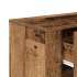 Aparador madera de ingeniería madera envejecida 80x33x70