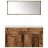 Juego de muebles de baño 3 piezas madera ingeniería