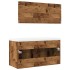 Juego de muebles de baño 3 piezas madera ingeniería