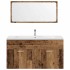 Juego de muebles de baño 3 piezas madera ingeniería