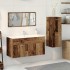 Juego de muebles de baño 3 piezas madera ingeniería