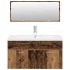 Juego de muebles de baño 3 piezas madera ingeniería