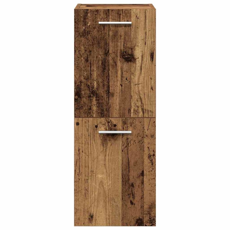 Juego de muebles de baño 5 piezas madera ingeniería