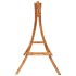 Tumbona columpio con acabado teca madera maciza