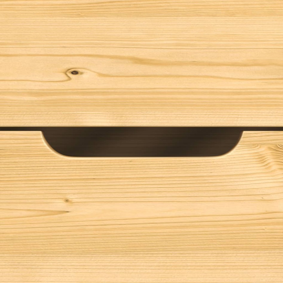 Sofá cama con 3 cajones madera maciza pino IRUN