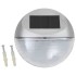 Lámparas solares LED de pared exterior redonda 24 uds