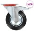 Ruedas giratorias 24 unidades 160