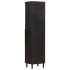 Mueble de baño de madera maciza de mango negro 38x33x160