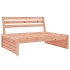 Juego de muebles de jardín 6 pzas madera maciza abeto