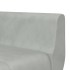 Sofá cama en forma de L terciopelo gris claro 275x140x70
