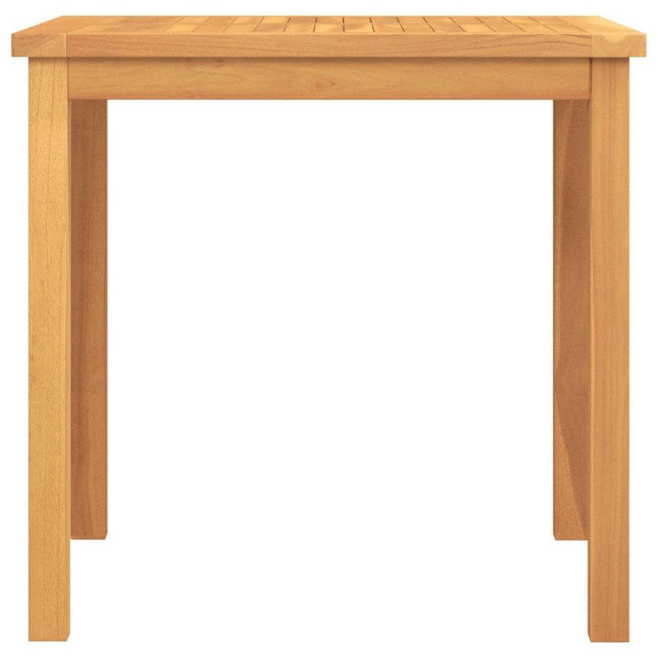 Juego de comedor para jardín 3 pzas madera maciza de