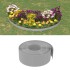 Borduras de jardín 4 uds polietileno gris 10 m 20