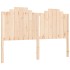 Estructura de cama sin colchón madera maciza de pino 160x200