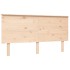 Estructura de cama de matrimonio con cabecero madera