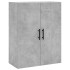 Armario de pared 2 unidades gris hormigón 69,5x34x90