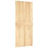 Puerta corredera con herrajes madera maciza de pino 90x210