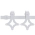 Puerta corredera con herrajes madera maciza de pino 100x210