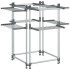 Tendedero para ropa aluminio 107x107x120