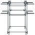 Tendedero para ropa aluminio 107x107x120