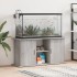 Soporte para acuario madera ingeniería gris Sonoma 121x41x58