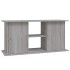 Soporte para acuario madera ingeniería gris Sonoma 121x41x58