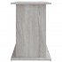Soporte para acuario madera ingeniería gris Sonoma 121x41x58