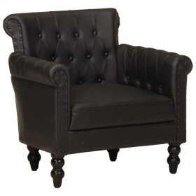Sillón de cuero auténtico de cabra
