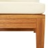 Sofá esquinero con cojines blanco crema madera de