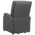 Sillón elevable tela gris
