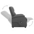 Sillón elevable tela gris