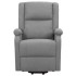 Sillón de masaje elevable tela gris
