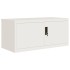 Armario archivador de acero blanco 90x40x40