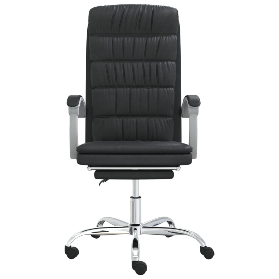 Silla de oficina reclinable cuero sintético
