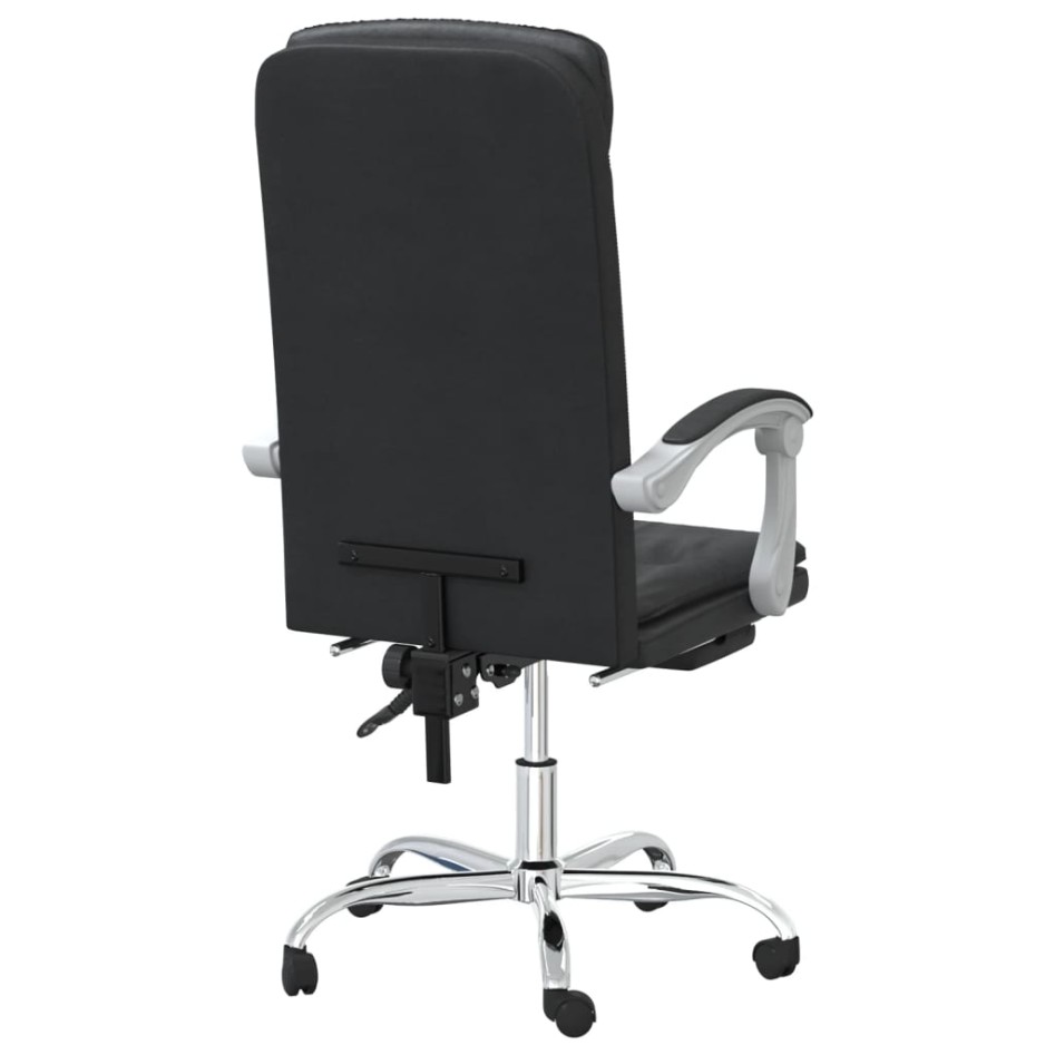 Silla de oficina reclinable cuero sintético