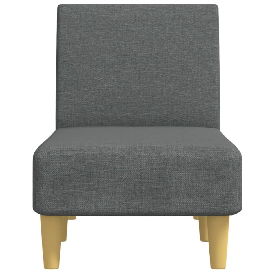 Sofá diván de tela gris