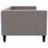 Sofá cama sin colchón tela gris taupe 80x200