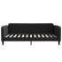 Sofá cama sin colchón tela negro 100x200